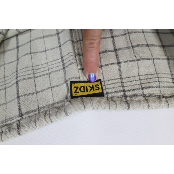 Vtg 80s 90s Skidz Mens OSFA Tapered Leg Harem Bodybuilding Skateboard Pants USA - Picture 7 of 14